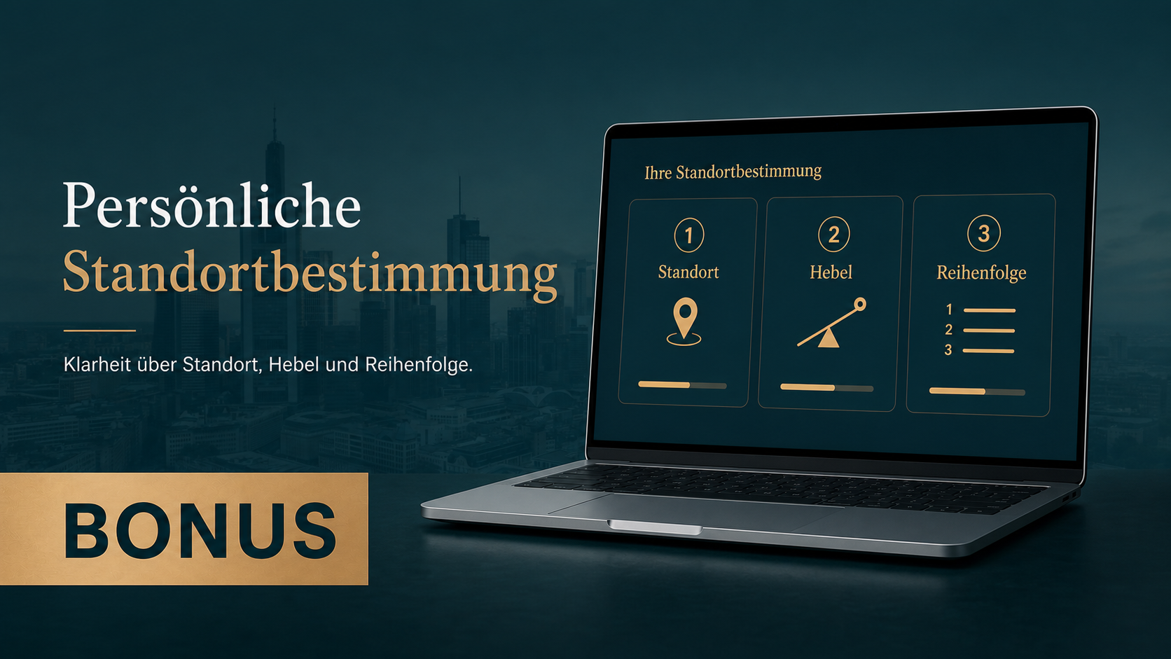 Kurscover Bonus: Ihre persönliche Standortbestimmung