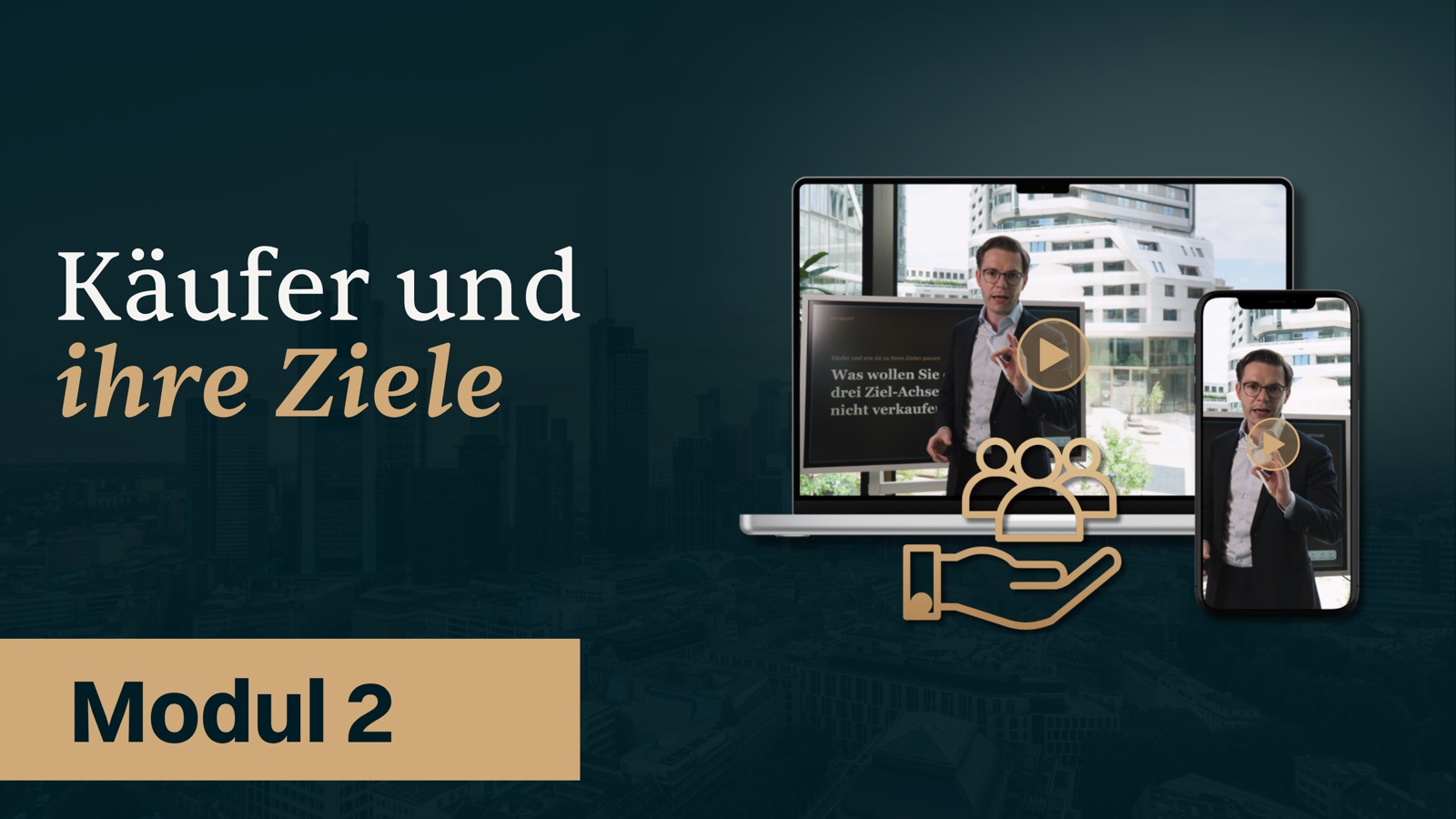 Kurscover Block B: Käufer und ihre Ziele